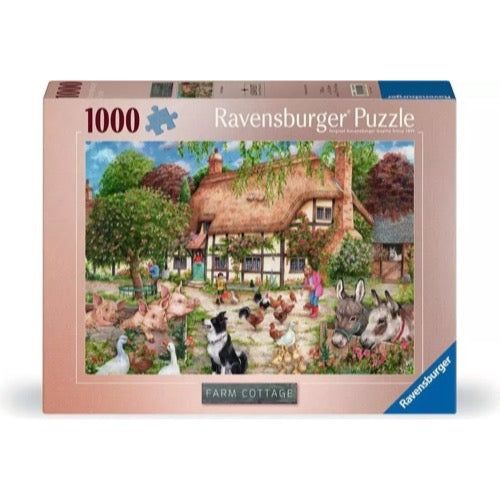 Ravensburger Farm Cottage 1000pc Jigsaw Puzzle