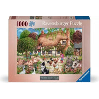 Ravensburger Farm Cottage 1000pc Jigsaw Puzzle