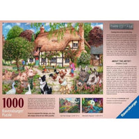 Ravensburger Farm Cottage 1000pc Jigsaw Puzzle