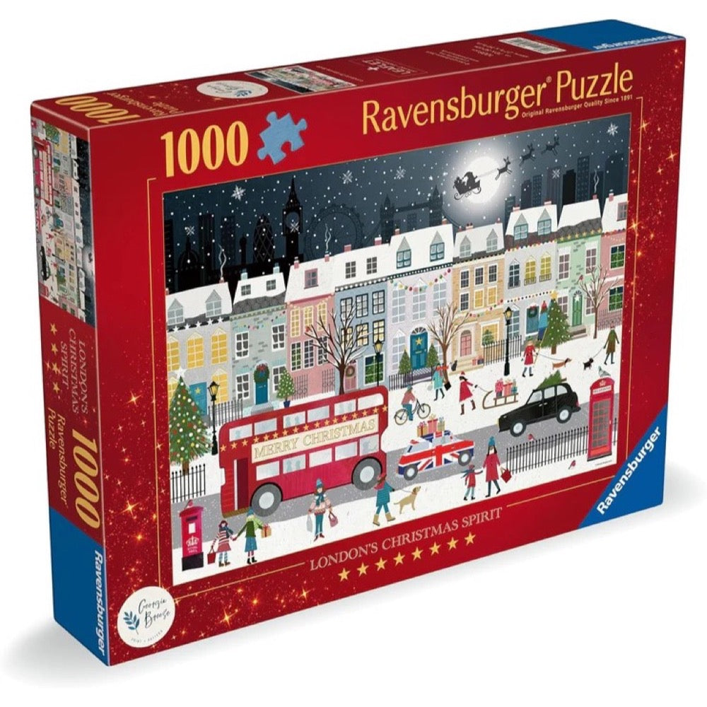Ravensburger 01584-0 London's Christmas Spirit 1000pc Jigsaw Puzzle 4005555015840
