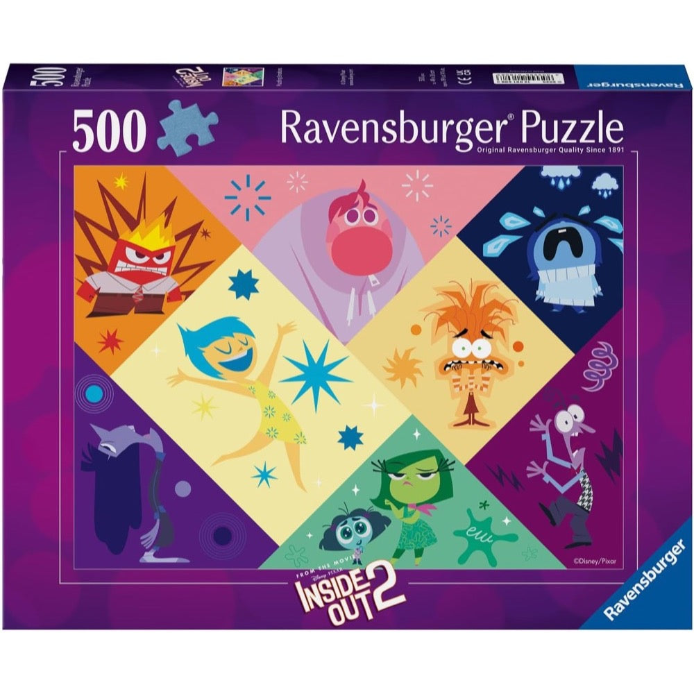 Ravensburger 01608-3 Disney Inside Out 2 2x500pc Jigsaw Puzzle