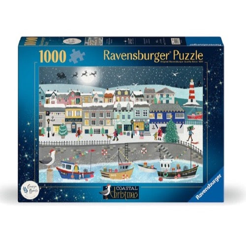 Ravensburger 01628-1 Coastal Christmas 1000pc Jigsaw Puzzle