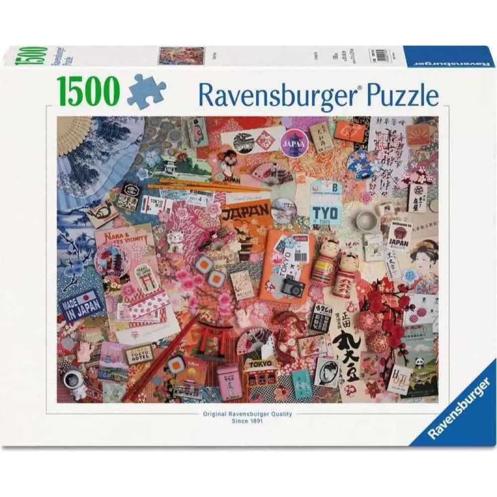 Ravensburger 01703-5 Trip To Tokyo 1500pc Jigsaw Puzzle