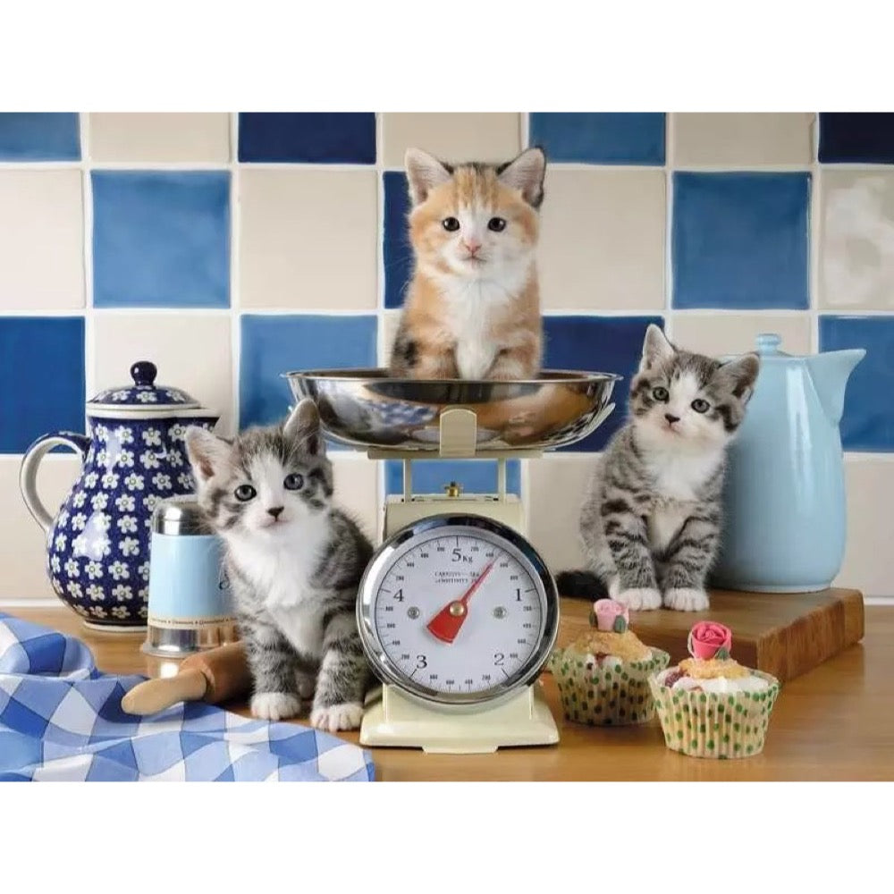 Ravensburger 01708-0 Kittens In The Kitchen 1500pc Jigsaw Puzzle