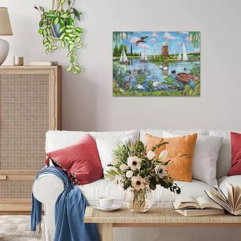 Ravensburger 01716-5 Life Along The Broads 1000pc Jigsaw Puzzle