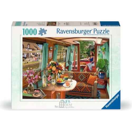 Ravensburger 01723-3 View From My Window No 1 Canal Boat 1000pc Jigsaw Puzzle