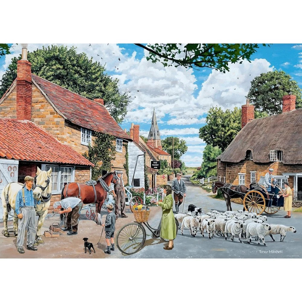 Ravensburger 01724-0 The Village Farrier 1000pc Jigsaw Puzzle