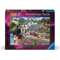 Ravensburger 01726-4 Whistle Stop Cottage 1000pc Jigsaw Puzzle
