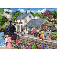 Ravensburger 01726-4 Whistle Stop Cottage 1000pc Jigsaw Puzzle