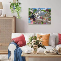 Ravensburger 01726-4 Whistle Stop Cottage 1000pc Jigsaw Puzzle