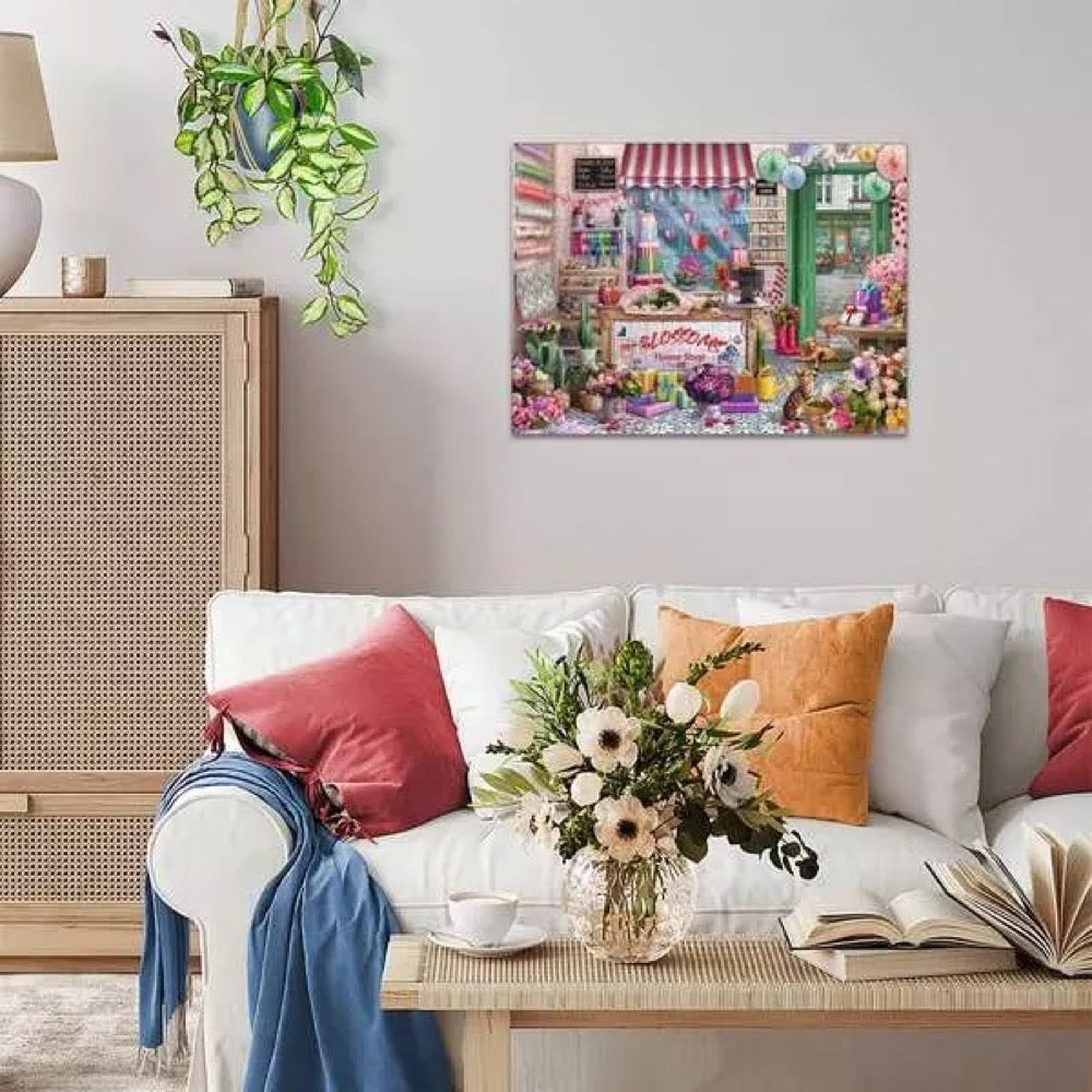 Ravensburger 01727-1 Blossoms Flower Shop 1000pc Jigsaw Puzzle