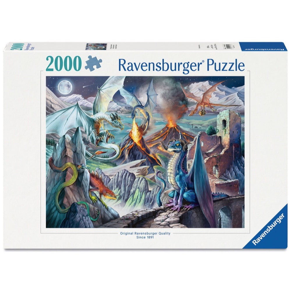 Ravensburger 01750-9 The Dragon Guardians 2000pc Jigsaw Puzzle