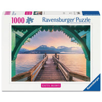 Ravensburger 01762-2 Romantic Footbridge At Lac D'Annecy 1000pc Jigsaw Puzzle