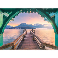 Ravensburger 01762-2 Romantic Footbridge At Lac D'Annecy 1000pc Jigsaw Puzzle