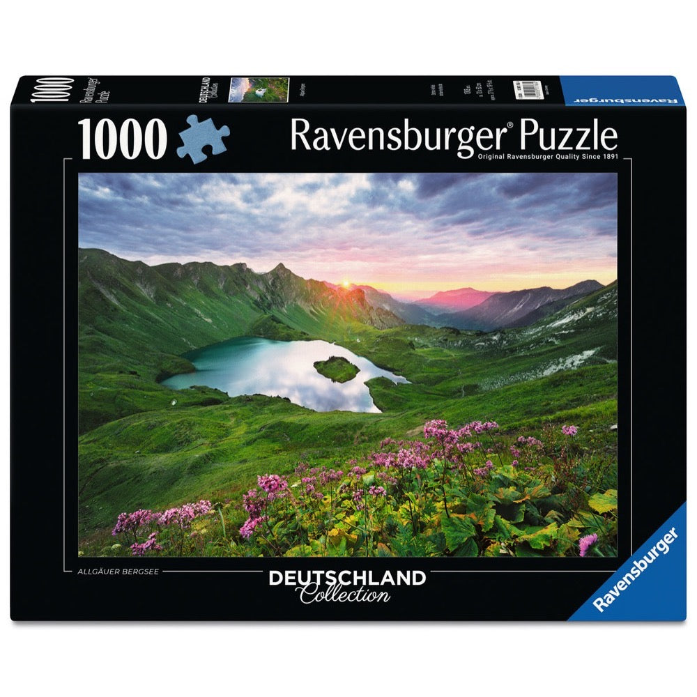 Ravensburger 01768-4 Allg‚àö¬ßuer Bergsee 1000pc Jigsaw Puzzle