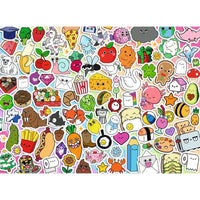 Ravensburger 01796-7 WJPC'25 Cute Kawaii Chaos 500pc Jigsaw Puzzle