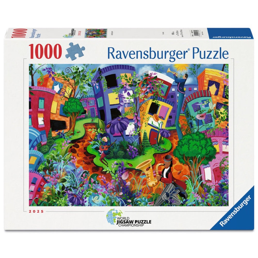 Ravensburger 01797-4 WJPC'25 Lady Bug Lane 1000pc Jigsaw Puzzle