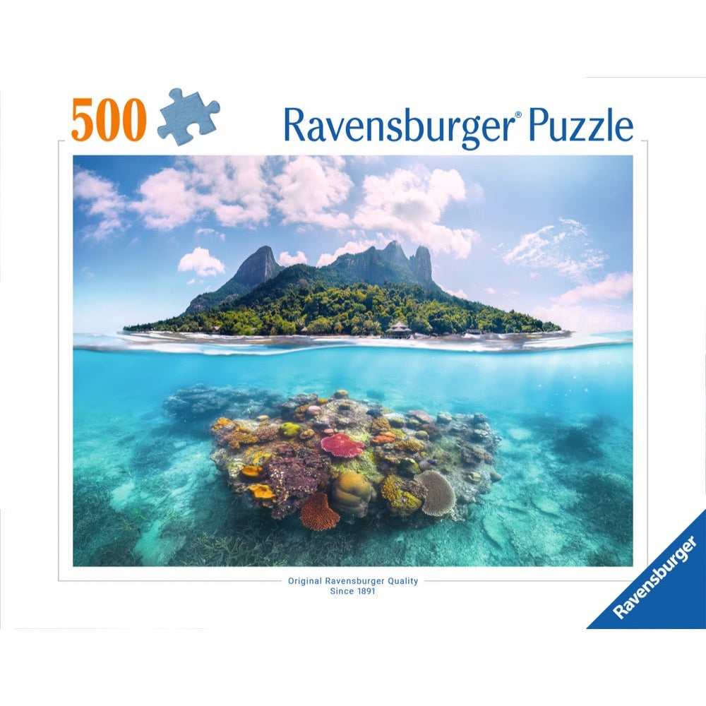 Ravensburger 01798-1 Island Waterscape 500pc Jigsaw Puzzle