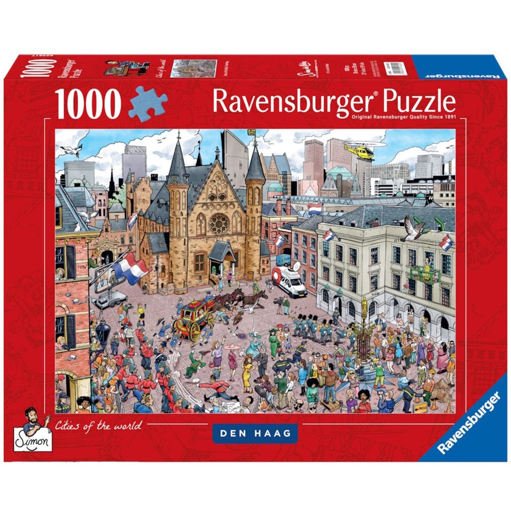 Ravensburger 01802-5 Fleroux The Hague 1000pc Jigsaw Puzzle