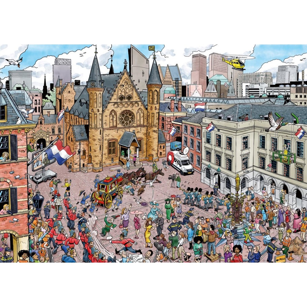 Ravensburger 01802-5 Fleroux The Hague 1000pc Jigsaw Puzzle