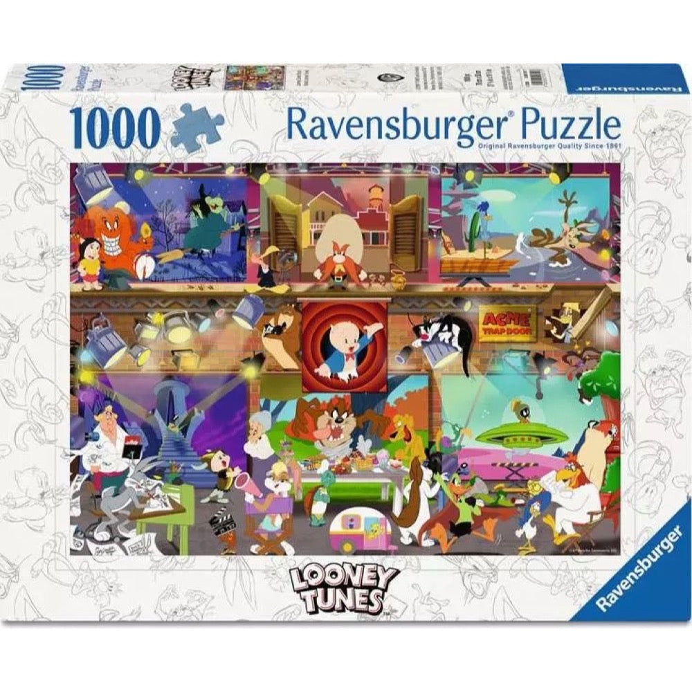 Ravensburger 01811-7 Looney Tunes Studio 1000pc Jigsaw Puzzle