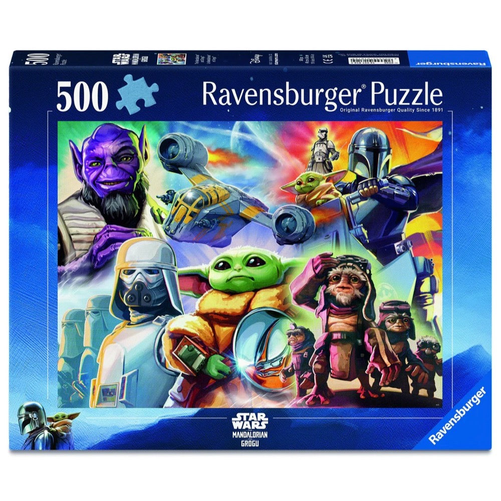 Ravensburger 01812-4 The Mandalorian And Grogu 500pc Jigsaw Puzzle