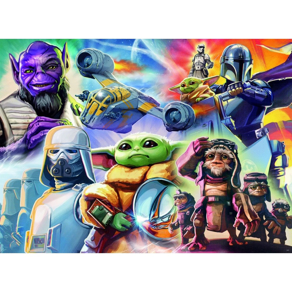 Ravensburger 01812-4 The Mandalorian And Grogu 500pc Jigsaw Puzzle