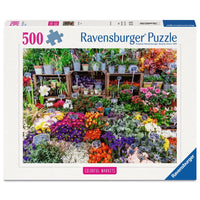 Ravensburger 01815-5 Flower Market France 500pc Jigsaw Puzzle