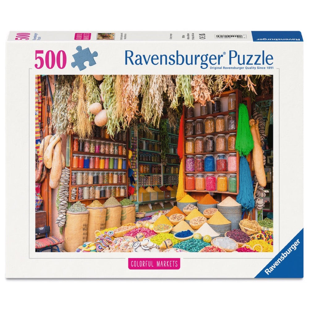 Ravensburger 01816-2 Colorful Spices Morocco 500pc Jigsaw Puzzle