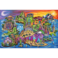 Ravensburger 01825-4 Isle of Sights Puzzle 3000pc Jigsaw Puzzle