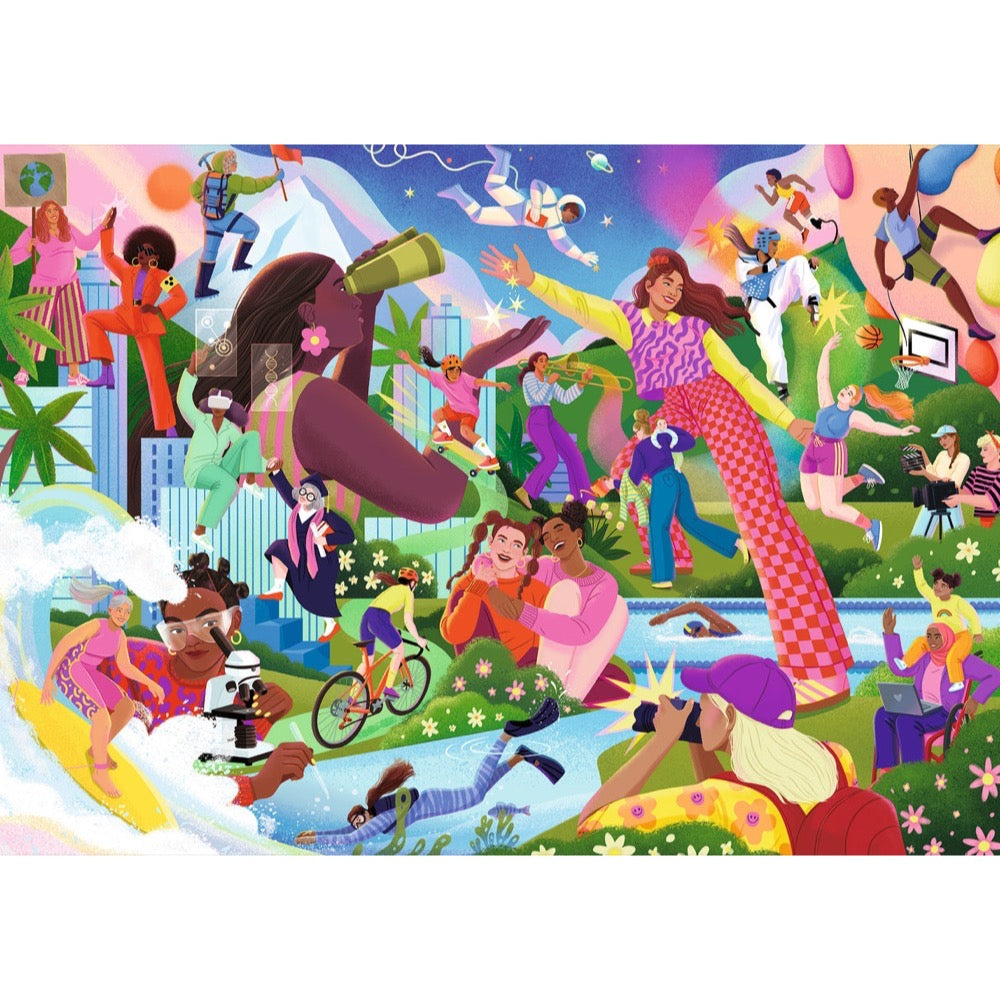 Ravensburger 01826-1 WT Women Empowerment 1000pc Jigsaw Puzzle