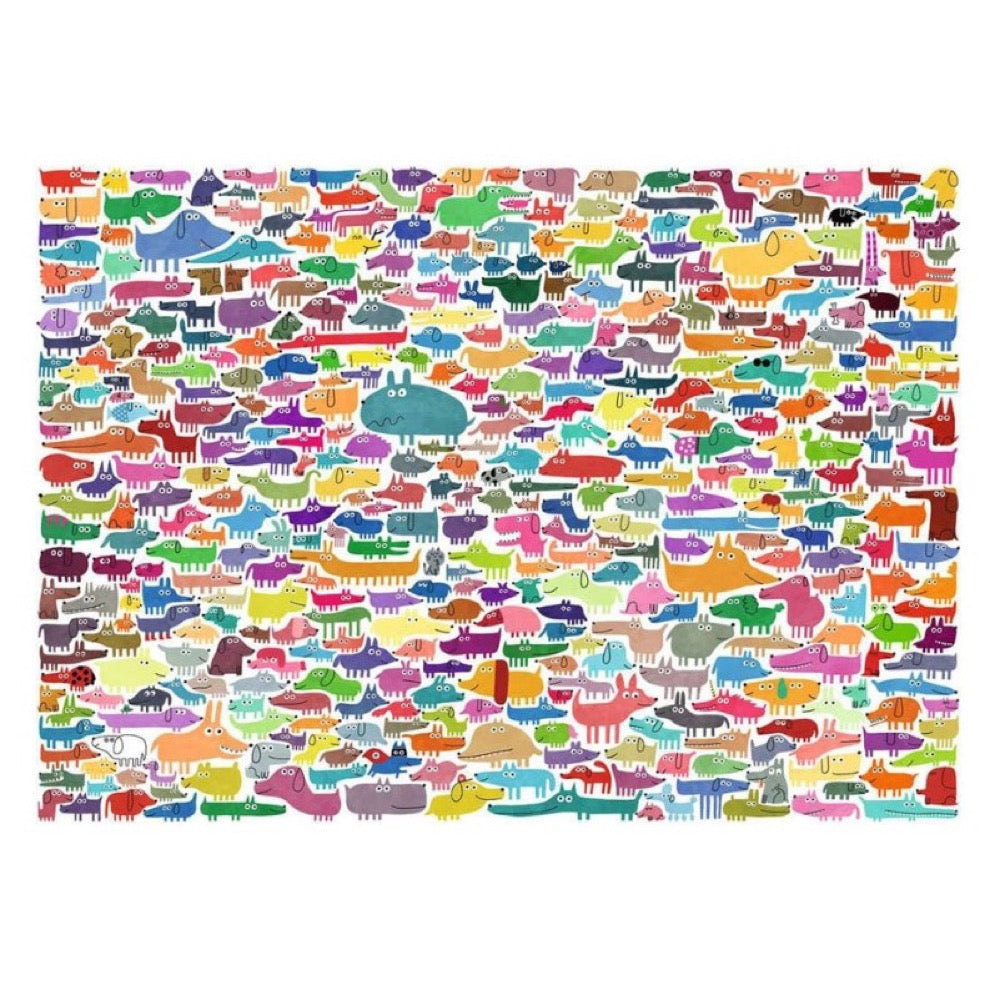 Ravensburger 01837-7 387 Dogs & One Cat 300pc Jigsaw Puzzle 4005555018377