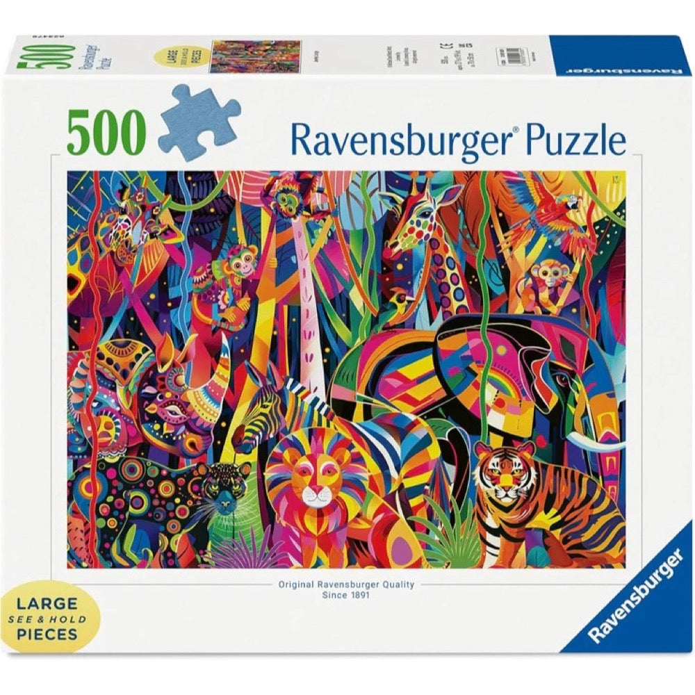 Ravensburger 01839-1 Jeweled Jungle 500pc Jigsaw Puzzle