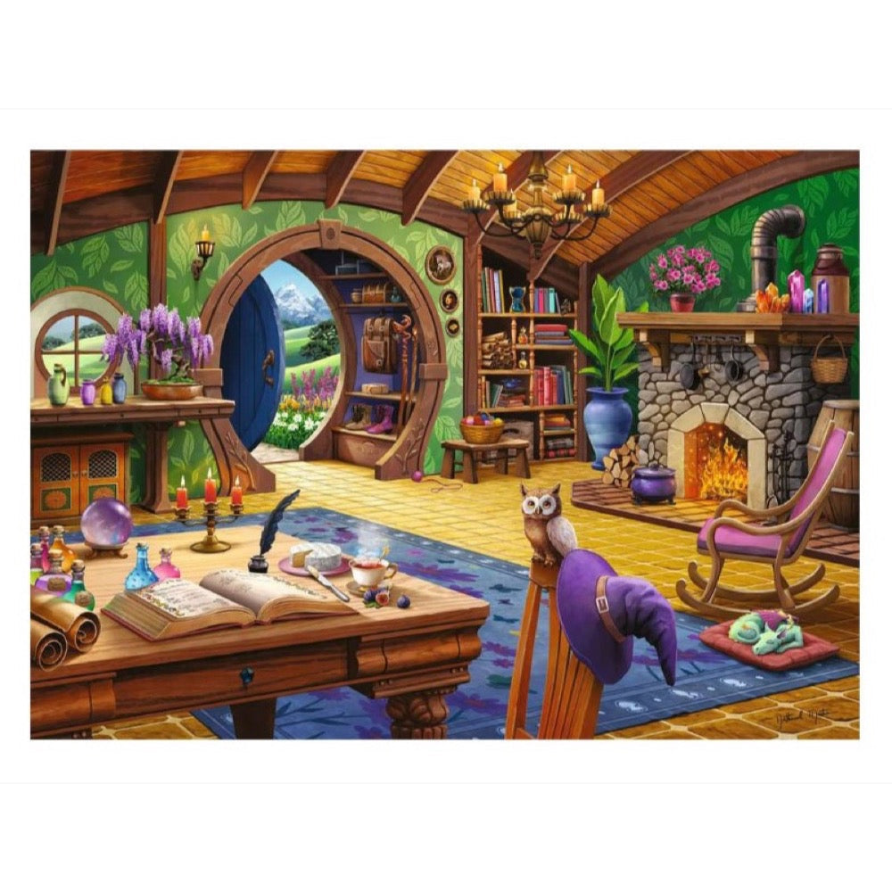 Ravensburger 01849-0 Charmed Cottage 1000pc Jigsaw Puzzle