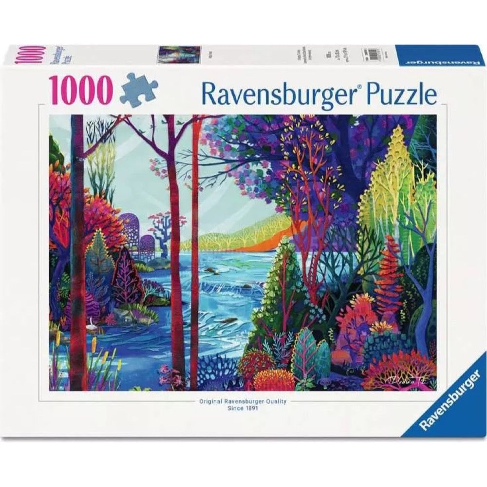 Ravensburger 01851-3 Indigo Forest 1000pc Jigsaw Puzzle 4005555018513