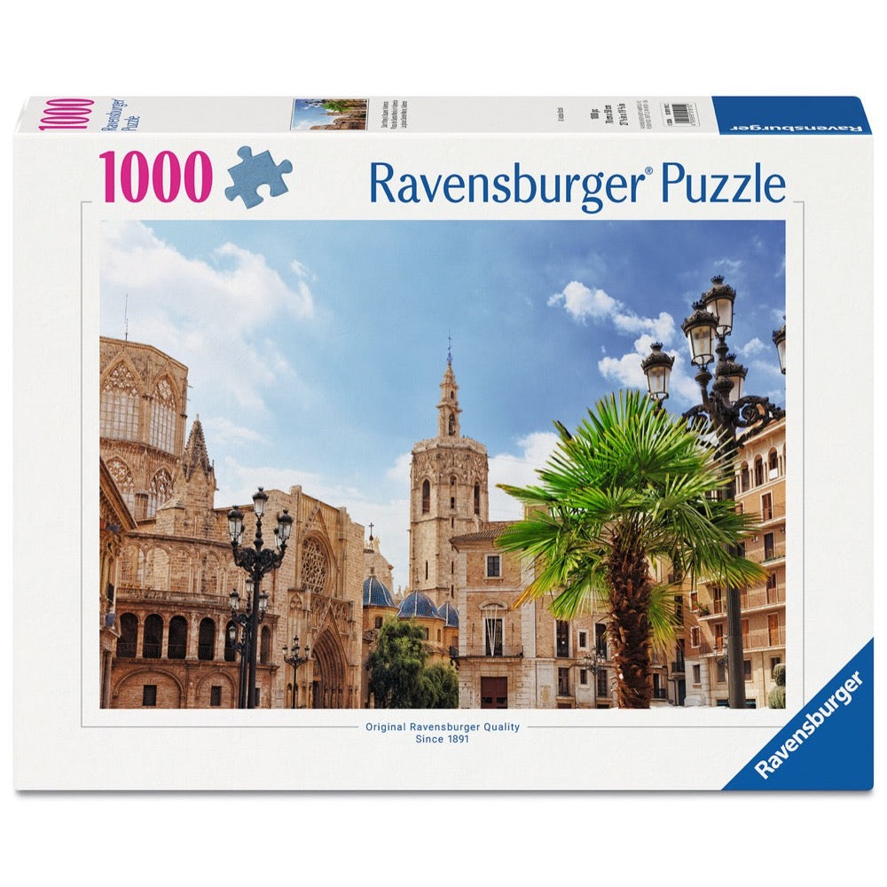 Ravensburger 01915-2 Saint Mary's Square Valencia 1000pc Jigsaw Puzzle 4005555019152