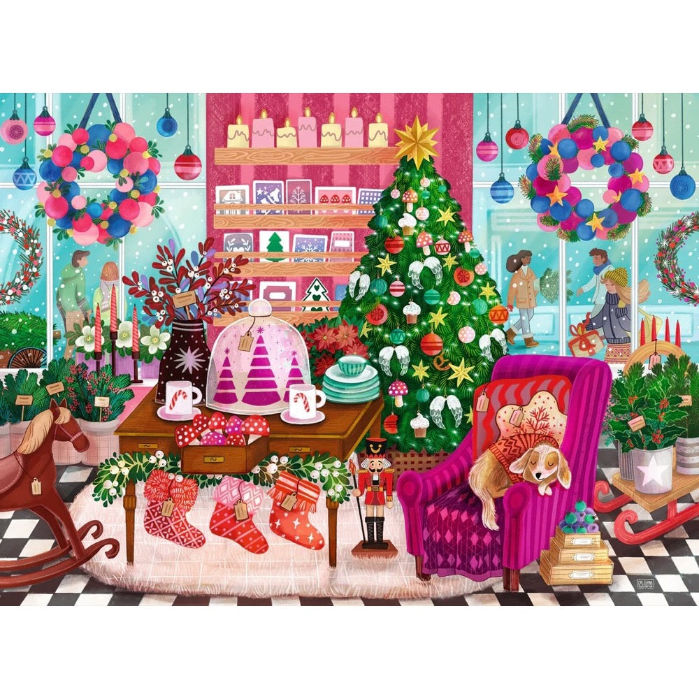 Ravensburger 01933-6 The Christmas Boutique 500pc Jigsaw Puzzle
