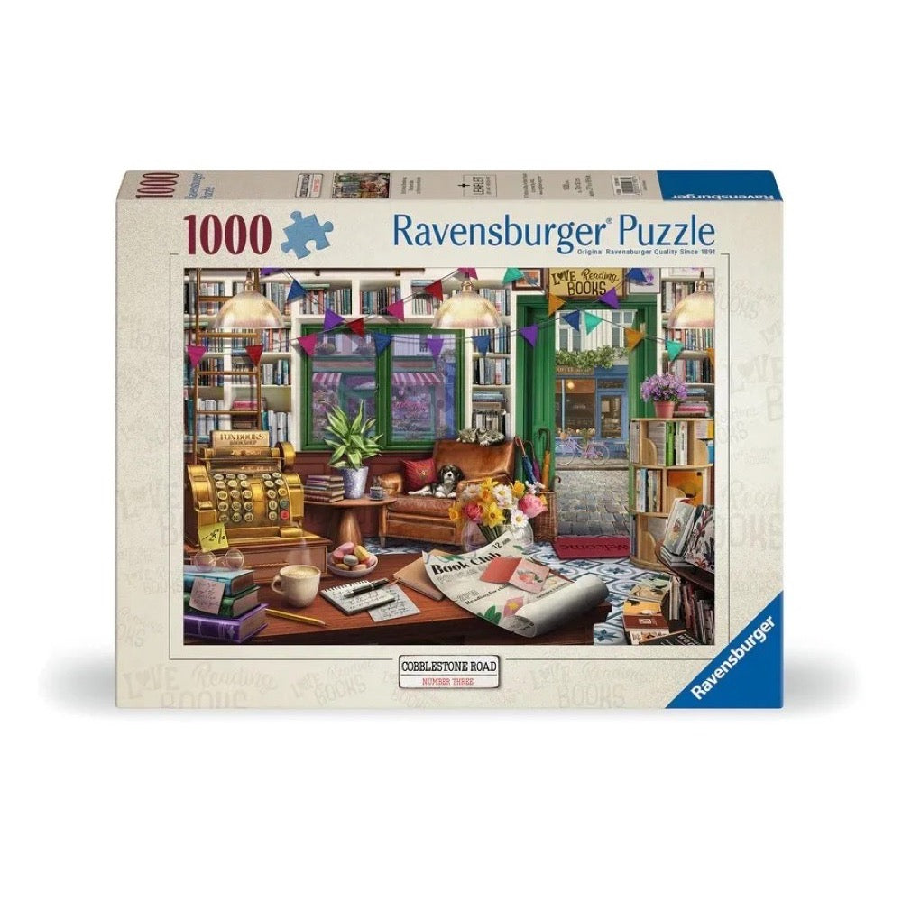 Ravensburger 01983-1 Book Lover's Shop WT 1000pc Jigsaw Puzzle