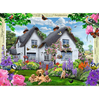Ravensburger 01997-8 Cosy Cottage No 2 4x100pc Jigsaw Puzzle