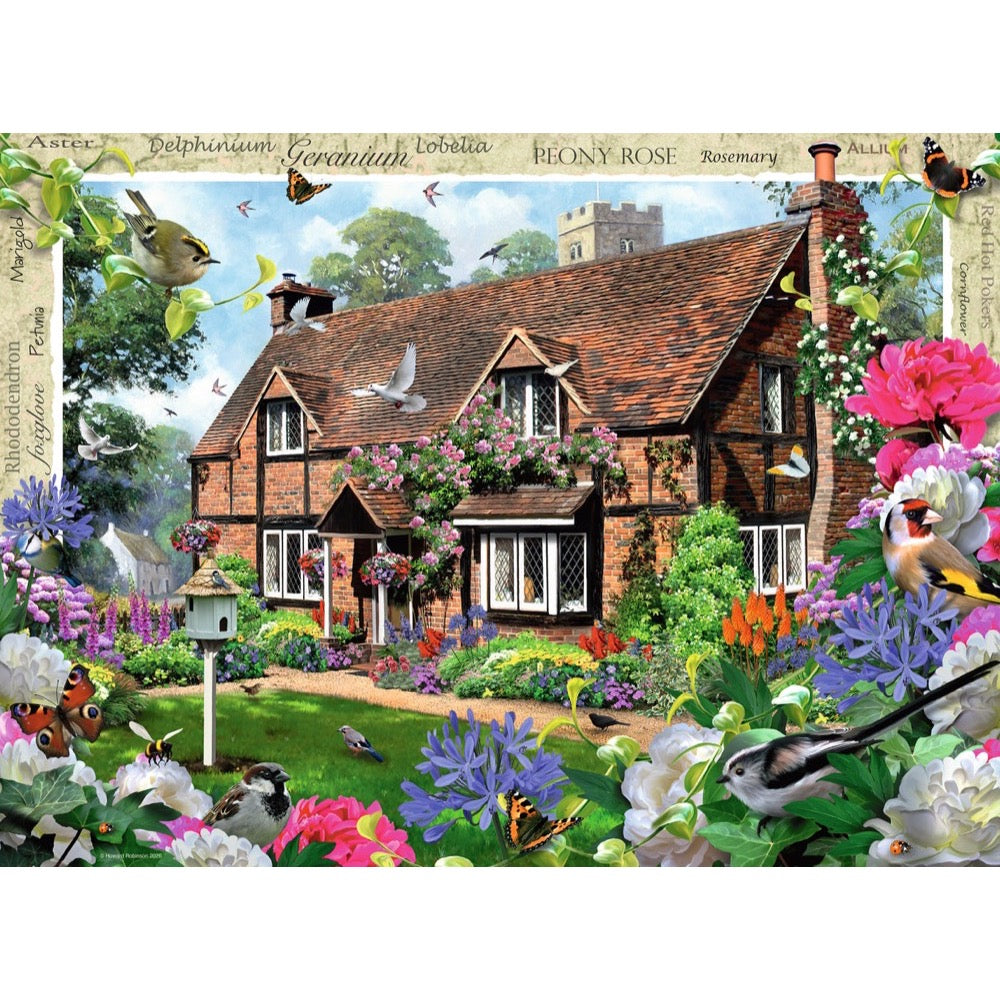 Ravensburger 01997-8 Cosy Cottage No 2 4x100pc Jigsaw Puzzle