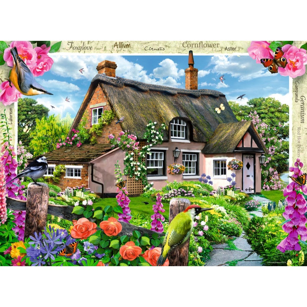 Ravensburger 01997-8 Cosy Cottage No 2 4x100pc Jigsaw Puzzle