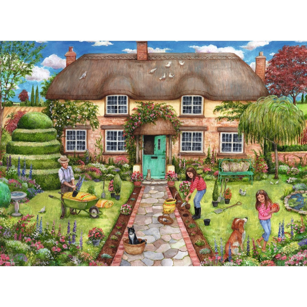 Ravensburger 01998-5 From The Garden Centre To Home 2x500pc Jigsaw Puzzle