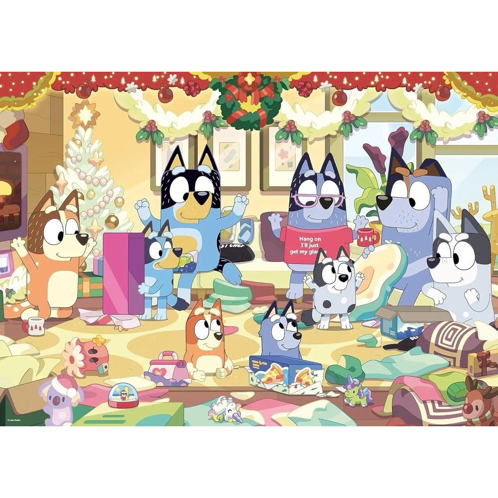 Ravensburger 03171-9 Bluey Christmas Giant Floor 24pc Jigsaw Puzzle