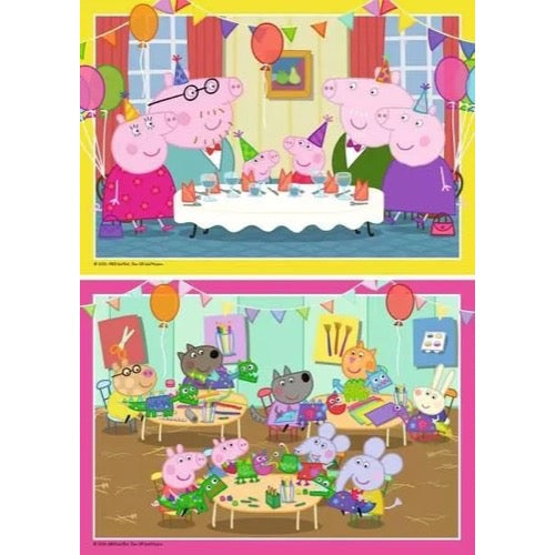Ravensburger Peppa Pig 2x12pc Jigsaw Puzzle