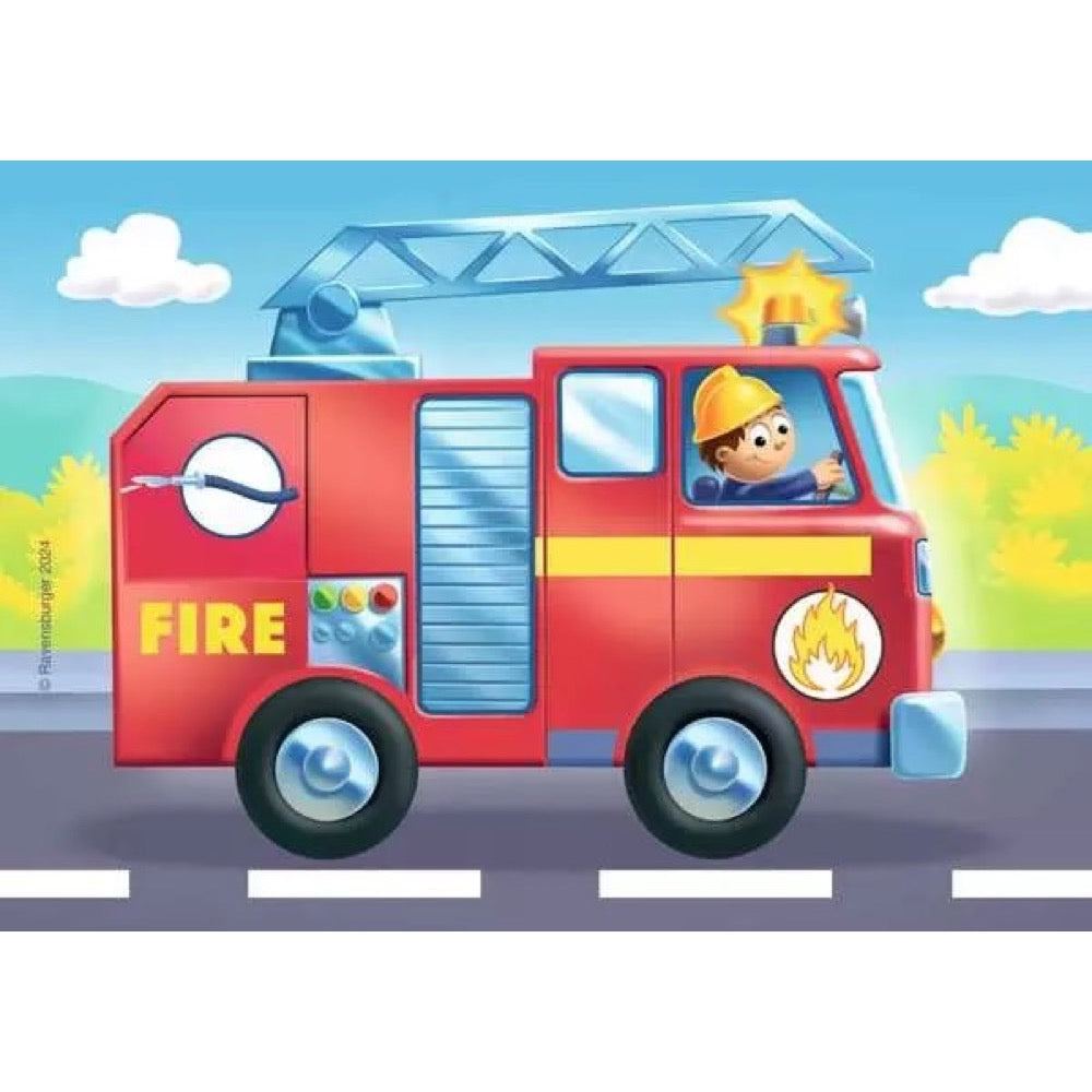 Ravensburger Rescue Vehicles My First 2/3/4/5pc Jigsaw Puzzle
