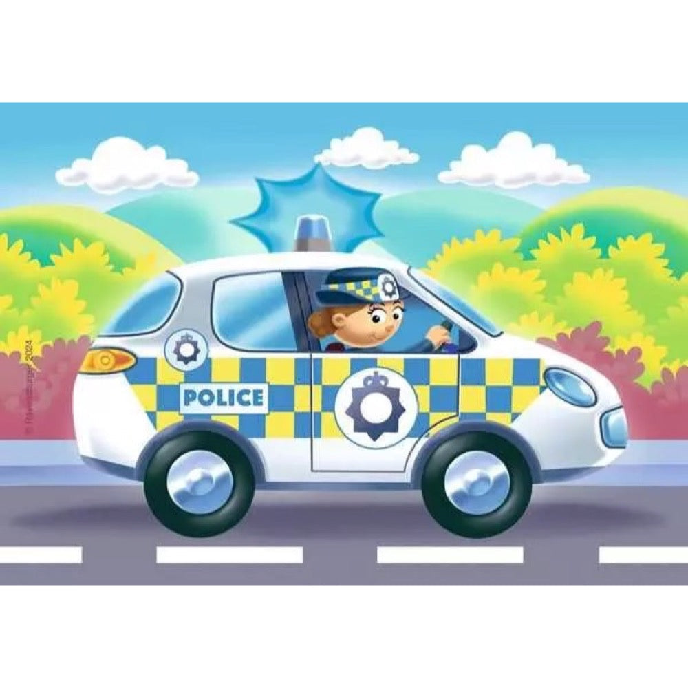 Ravensburger Rescue Vehicles My First 2/3/4/5pc Jigsaw Puzzle