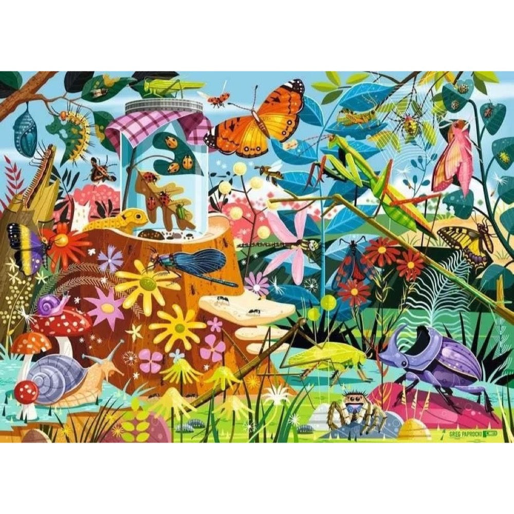 Ravensburger 04096-5 Backyard Bug World 60pc Jigsaw Puzzle 4005555040965