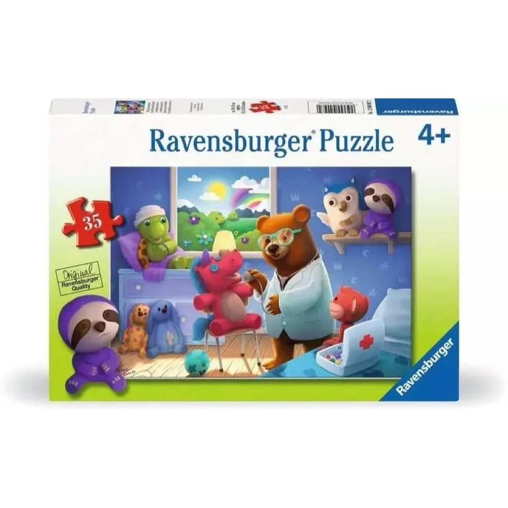 Ravensburger 04097-2 Stuffed Animal Hoapital 35pc Jigsaw Puzzle 4005555040972