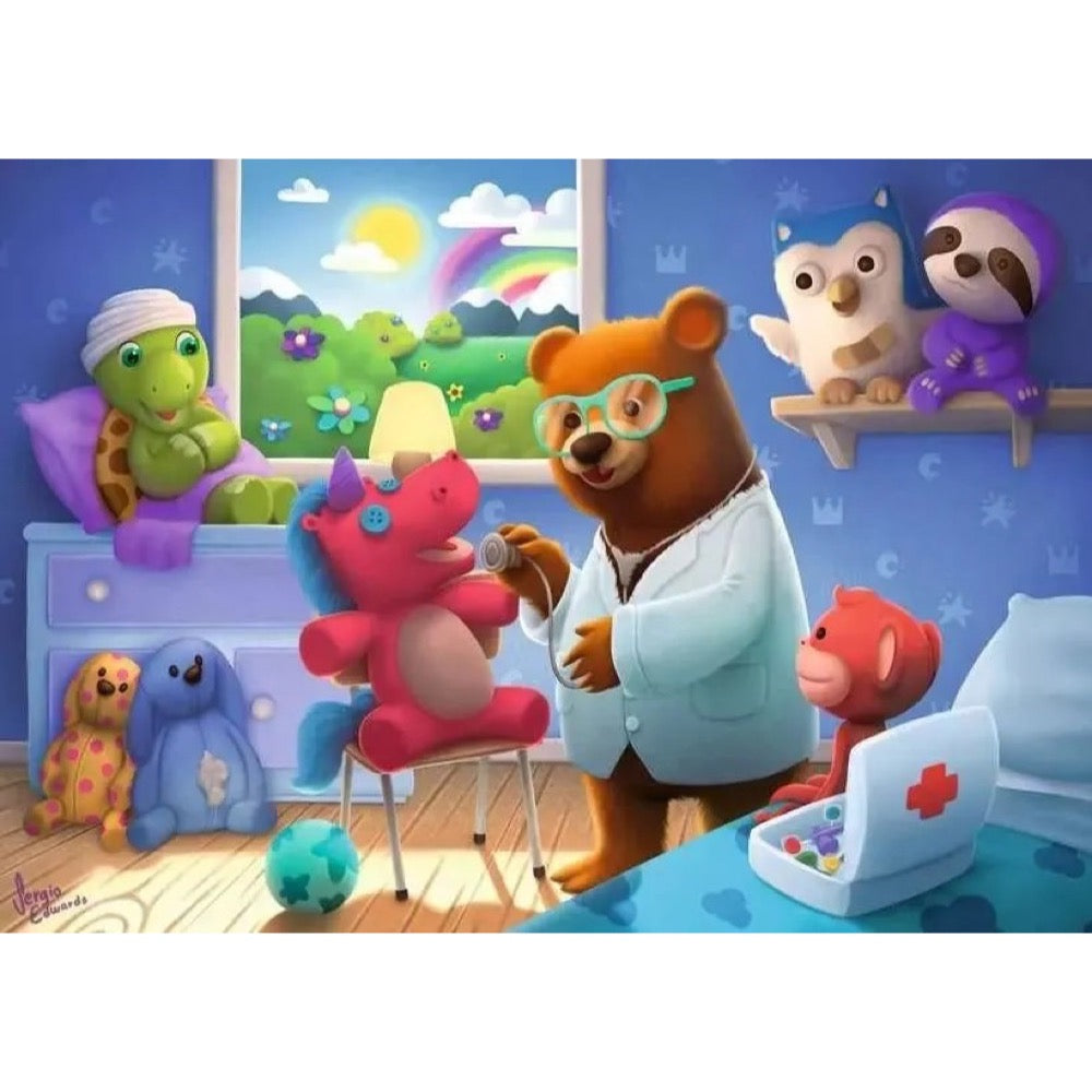 Ravensburger 04097-2 Stuffed Animal Hoapital 35pc Jigsaw Puzzle 4005555040972