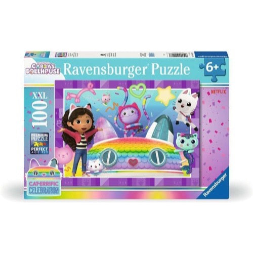 Ravensburger 04117-7 Gabby's Dollhouse Calls for a Party! 100pc Jigsaw Puzzle 4005555041177